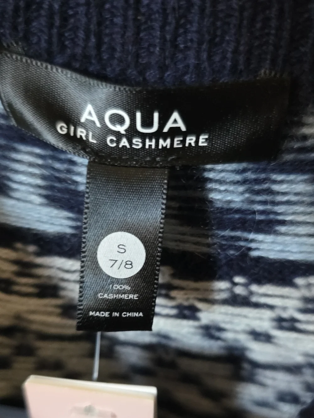 Aqua Cashmere nwt aqua